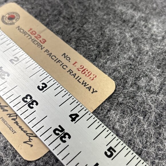 1923 Northern Pacific Railroad Pass #L2693 Railroad Passenger Agent - Picture 7 of 8